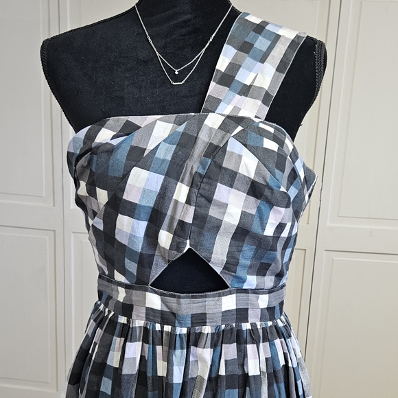 ASOS women's one shoulder cotton dress - Picture 4 of 6